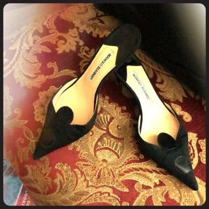 Authentic Manolo Blahnik slides